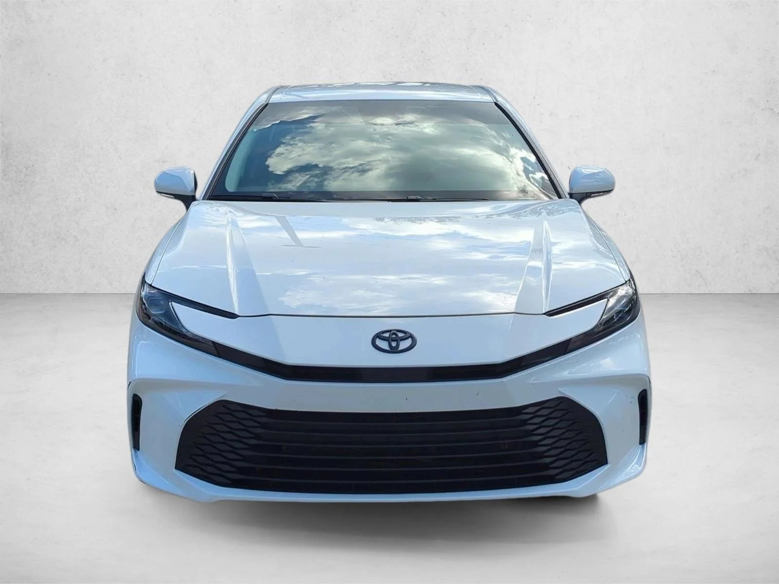 Used 2025 White Toyota LE image 2