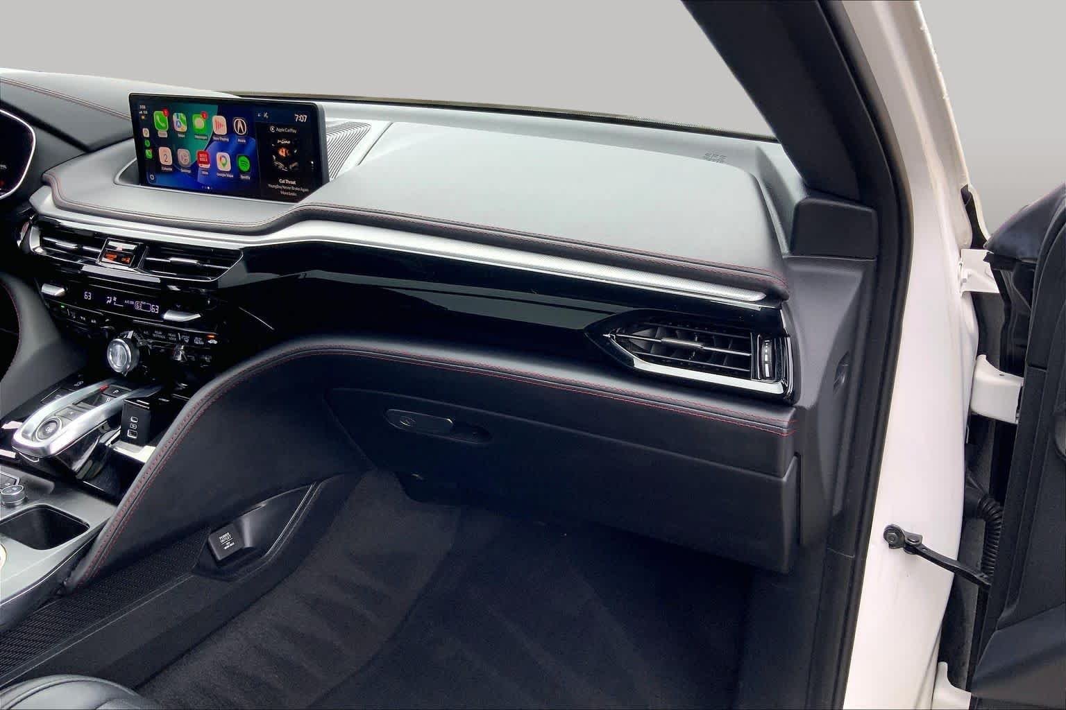 Used 2022 Platinum White Pearl Acura w/A-Spec Package image 19