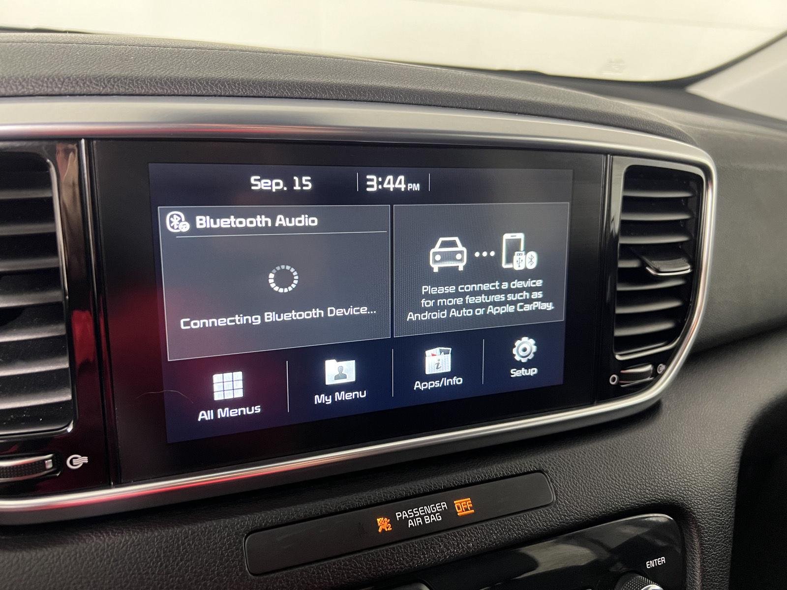 Used 2021 Snow White Pearl Kia EX image 17