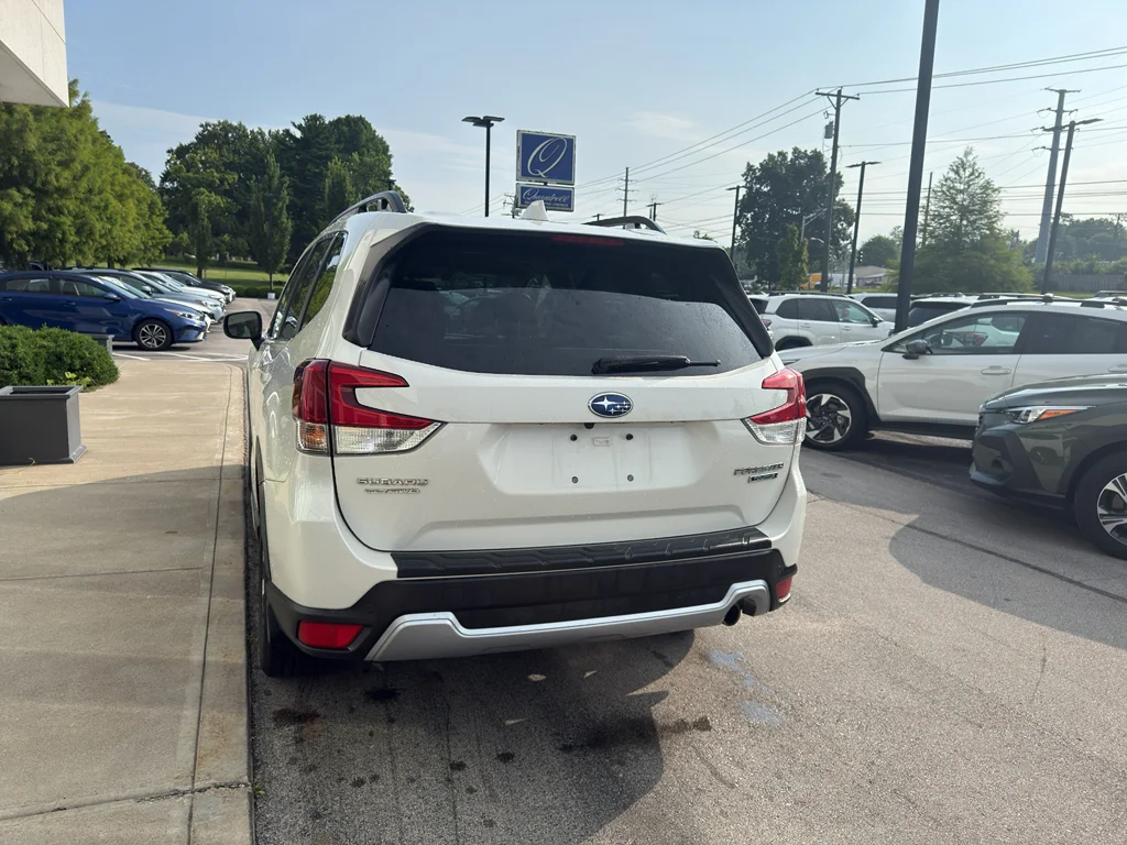 Used 2021 Crystal White Pearl Subaru Touring image 4