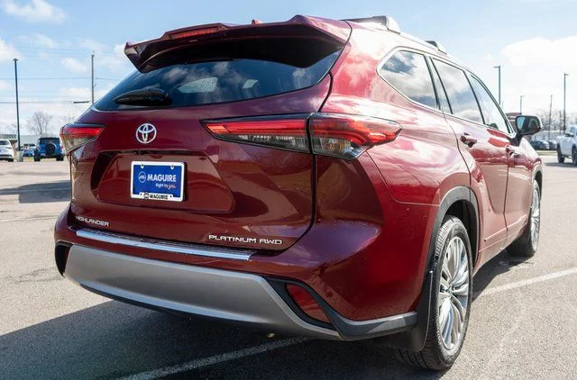 Used 2023 Red Toyota Platinum image 6