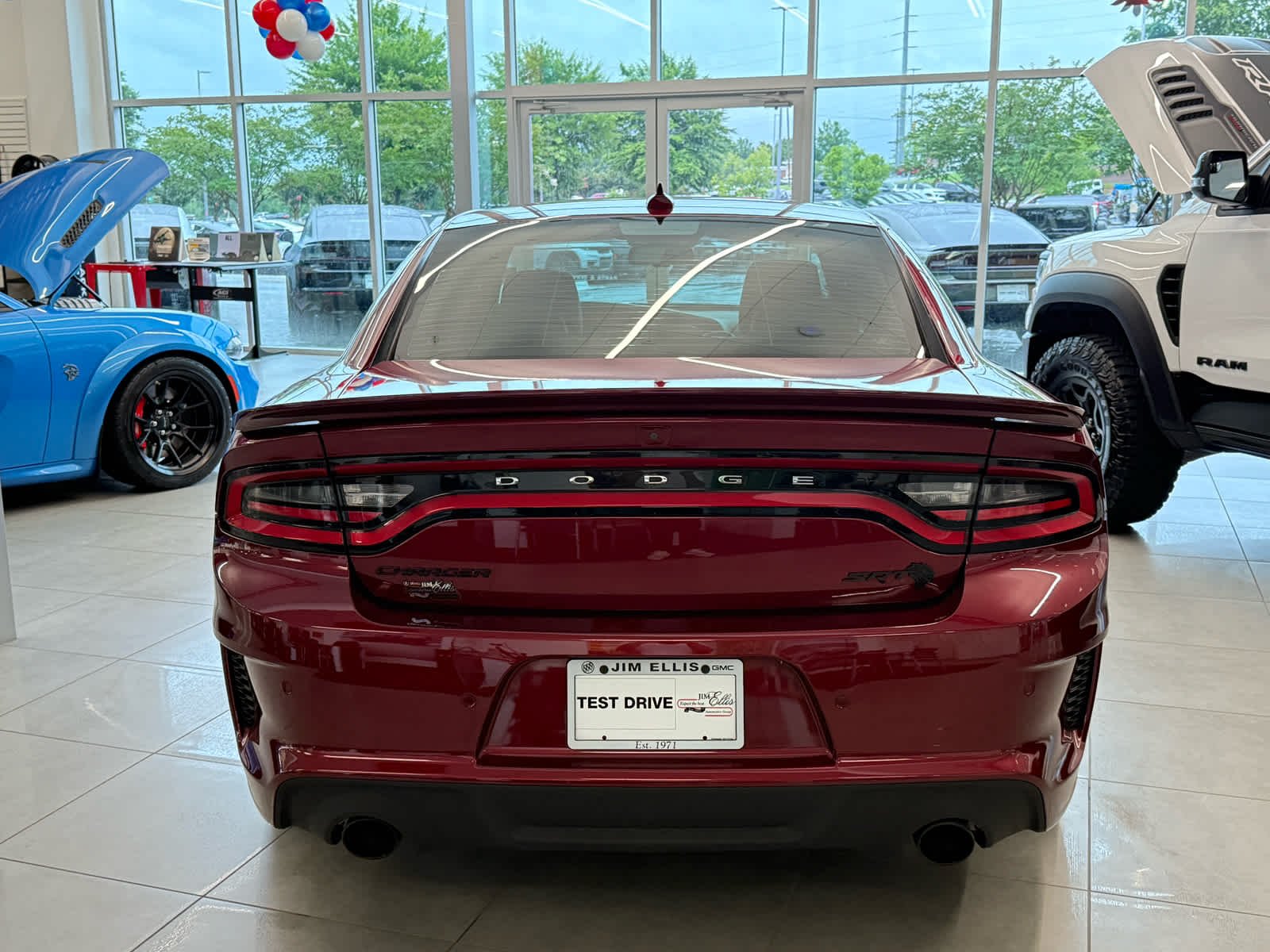 Used 2023 Octane Red Pearlcoat Dodge SRT Hellcat Widebody Jailbreak image 4