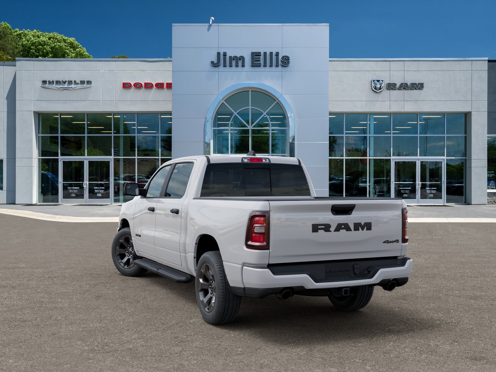 New 2026 Bright White Clearcoat RAM Express image 3