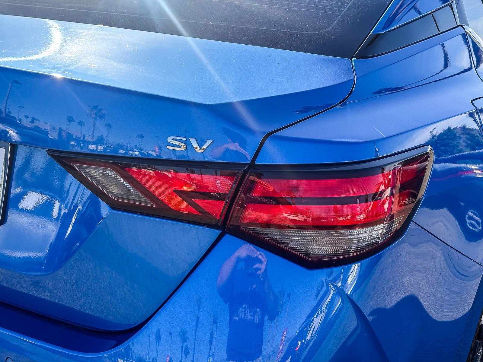 Used 2024 Electric Blue Metallic Nissan SV image 7