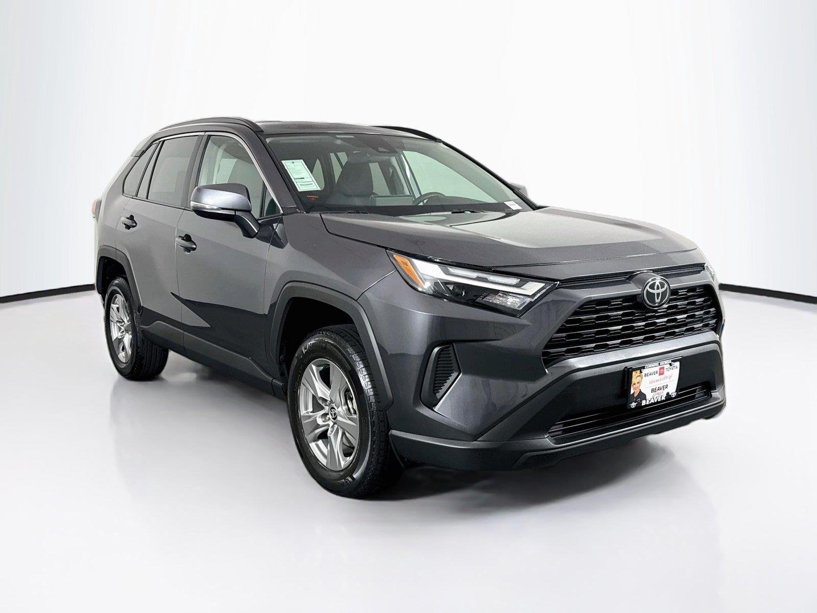 Certified Used 2025 Magnetic Gray Metallic Toyota XLE image 9