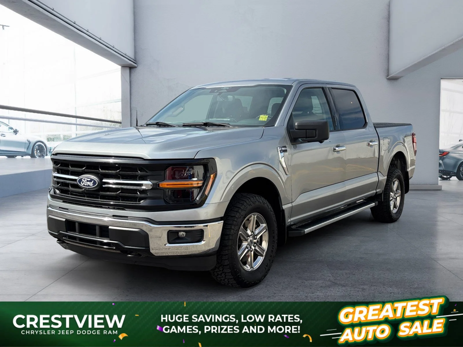 Used 2024 Silver Ford XLT * Available Until Exported to USA * image 1