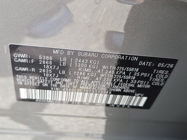 New 2026 Beige Subaru Premium Hybrid image 6