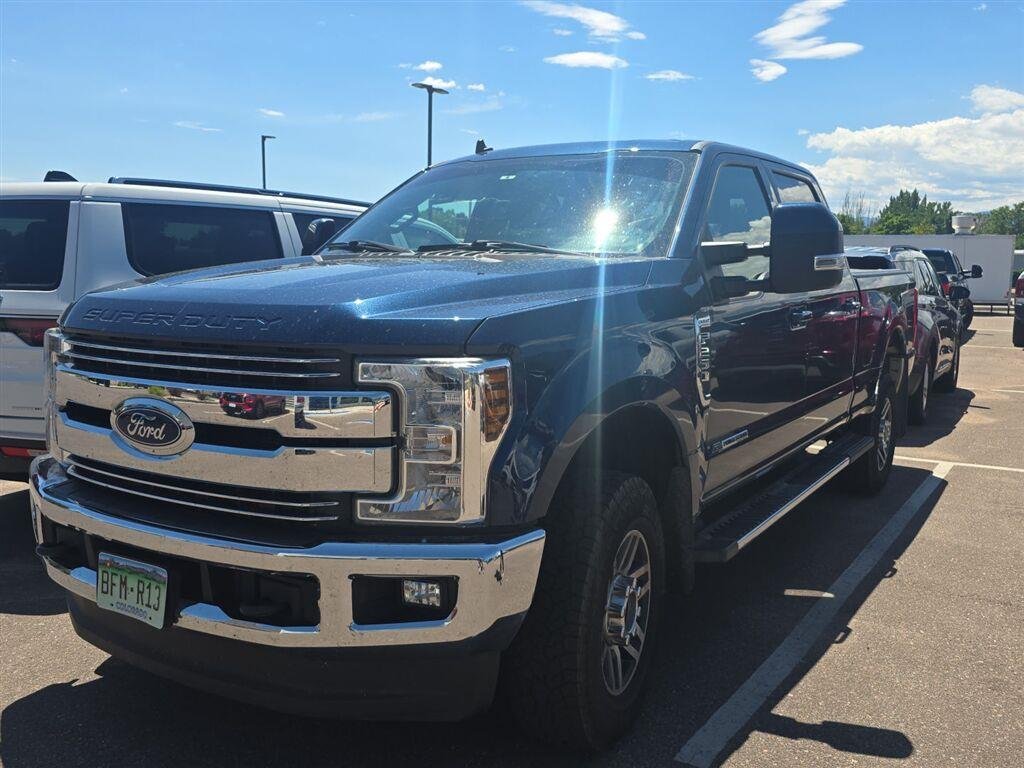 Certified Used 2019 Blue Jeans Ford LARIAT image 1