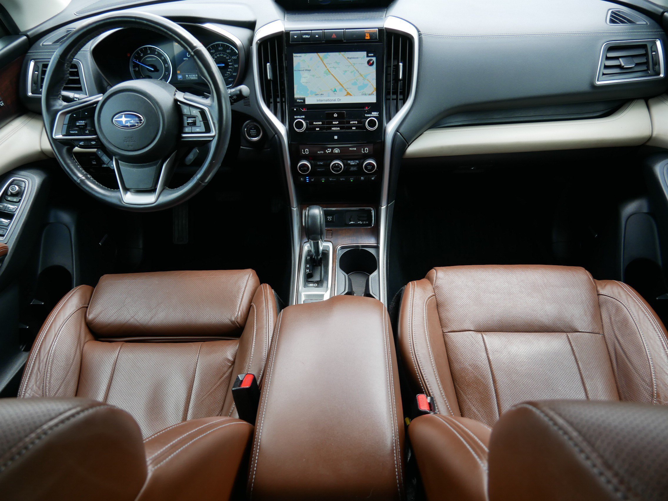 Used 2019 Crimson Red Pearl Subaru Touring image 10