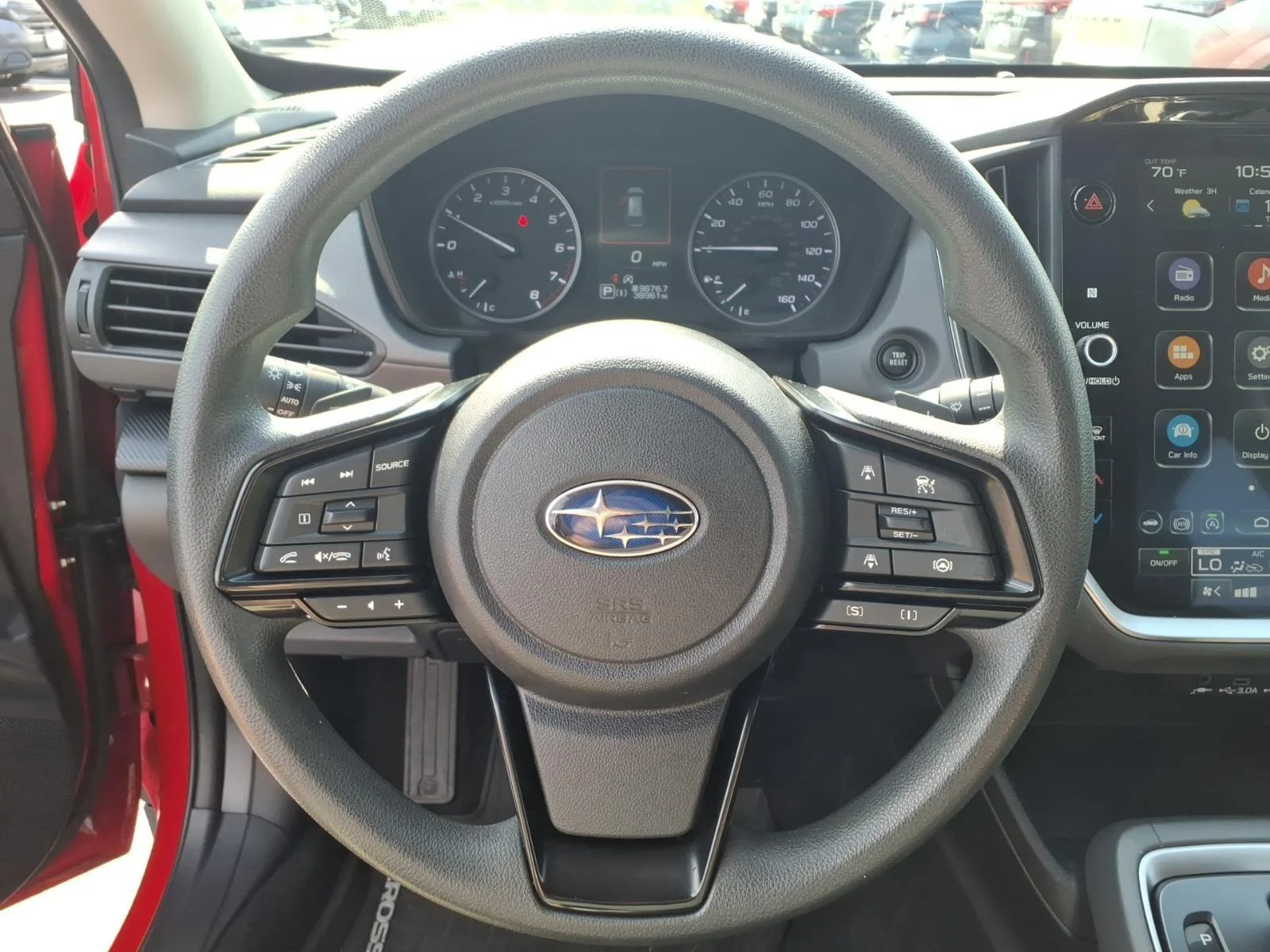 Used 2024 Pure Red Subaru Premium image 17