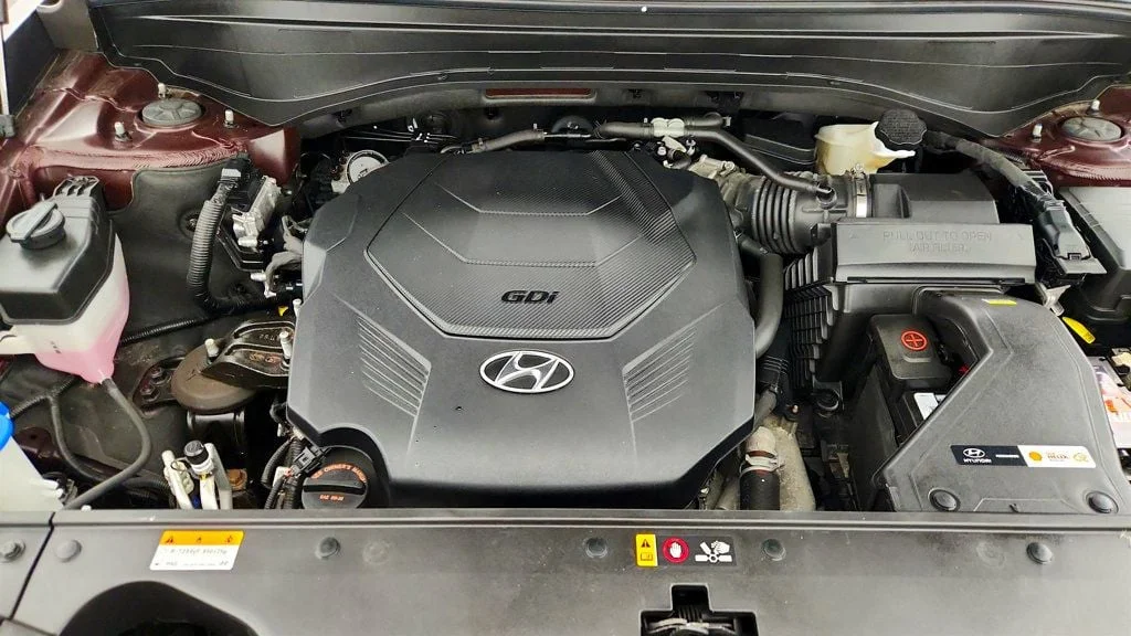 Used 2022 Sierra Burgundy Hyundai Limited AWD image 28