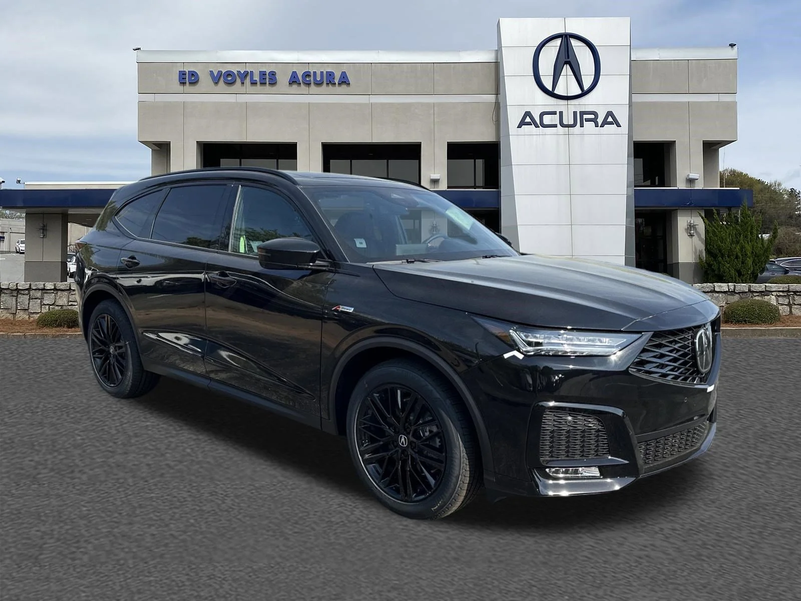 New 2026 Majestic Black Pearl Acura w/A-Spec Advance Package image 3