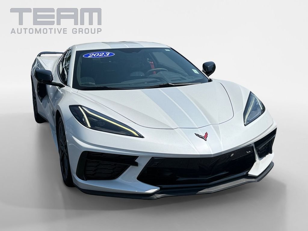 Used 2023 White Chevrolet Stingray image 1