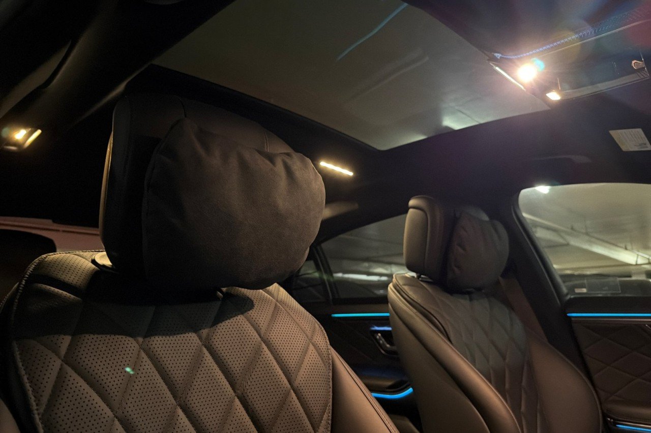 New 2027 Obsidian Black Metallic Mercedes-Benz S 580 4MATIC® Sedan image 15