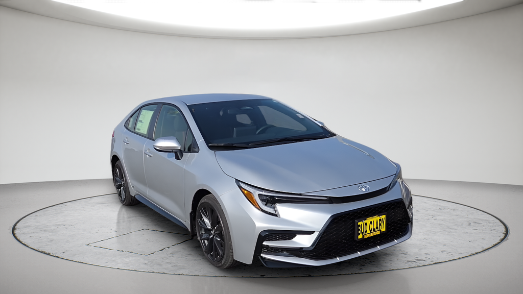 New 2026 Classic Silver Metallic Toyota Hybrid SE image 2