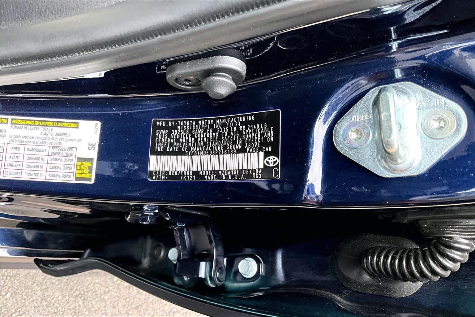 Certified Used 2025 Blueprint Toyota LE image 33