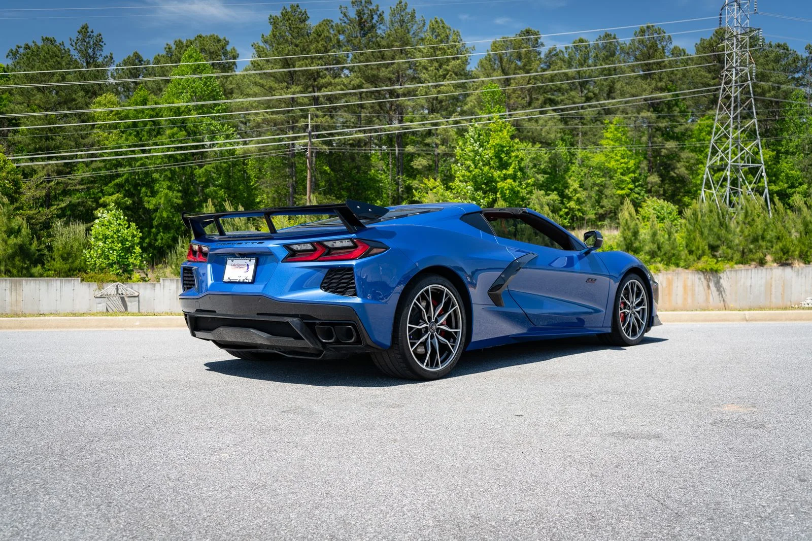 Used 2023 Blue Metallic Chevrolet Stingray image 21