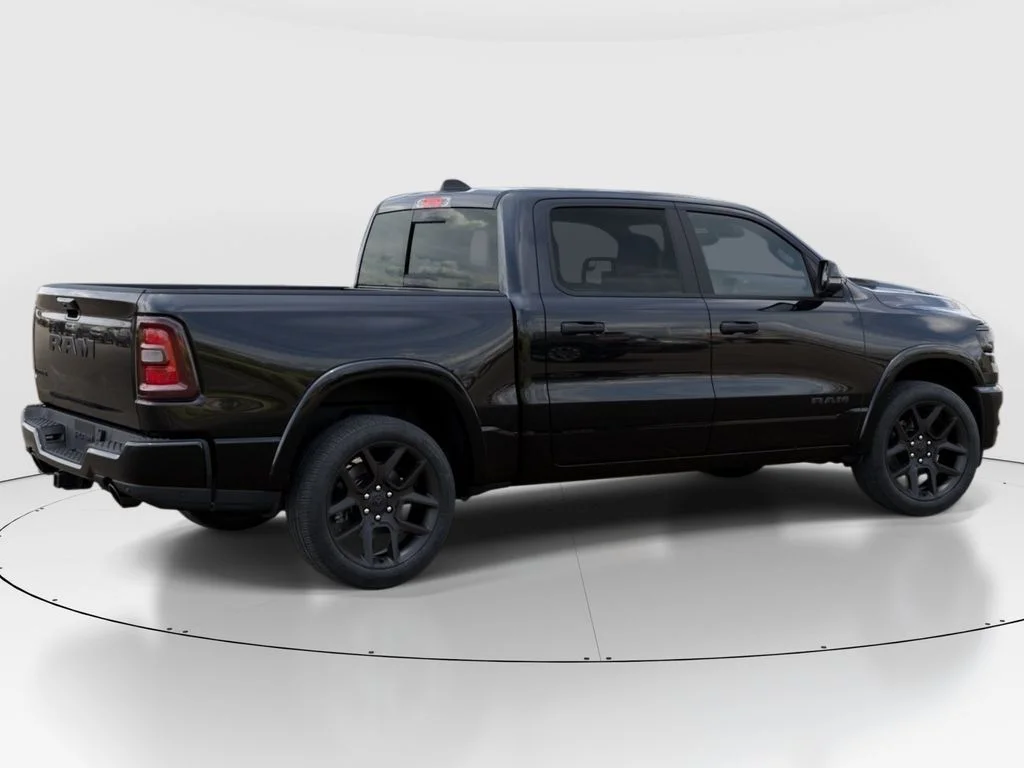 New 2026 Diamond Black Crystal Pearl-Coat Exterior Paint RAM Laramie image 4