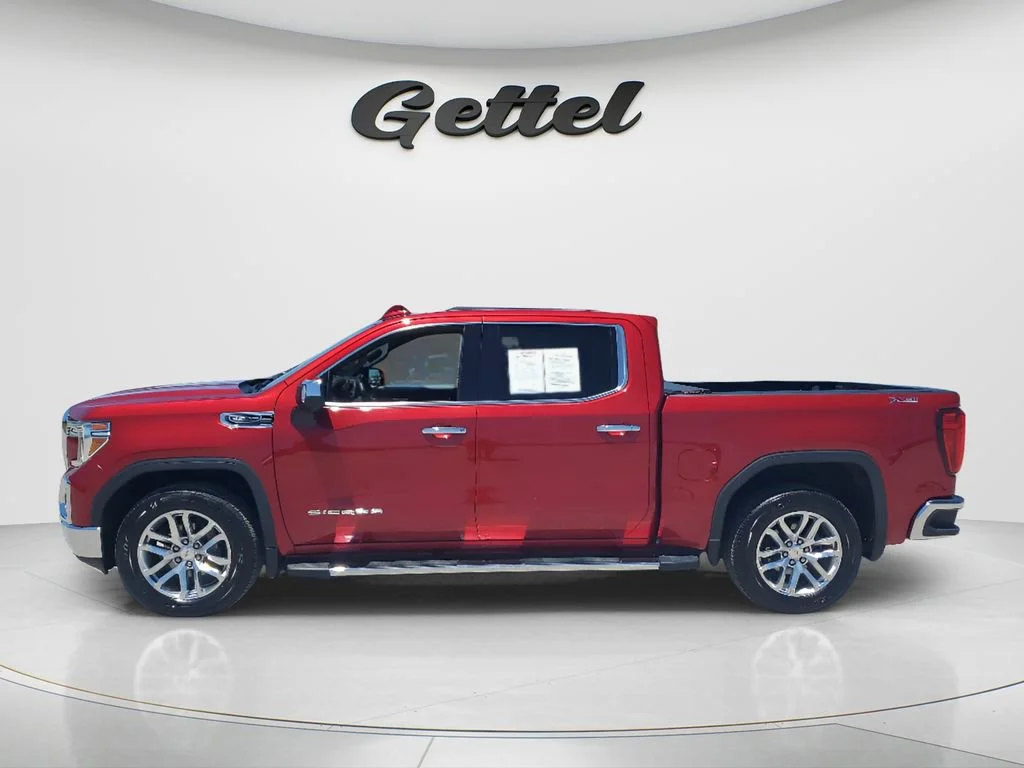 Used 2021 CAYENNE RED TINTCOAT GMC SLT image 8