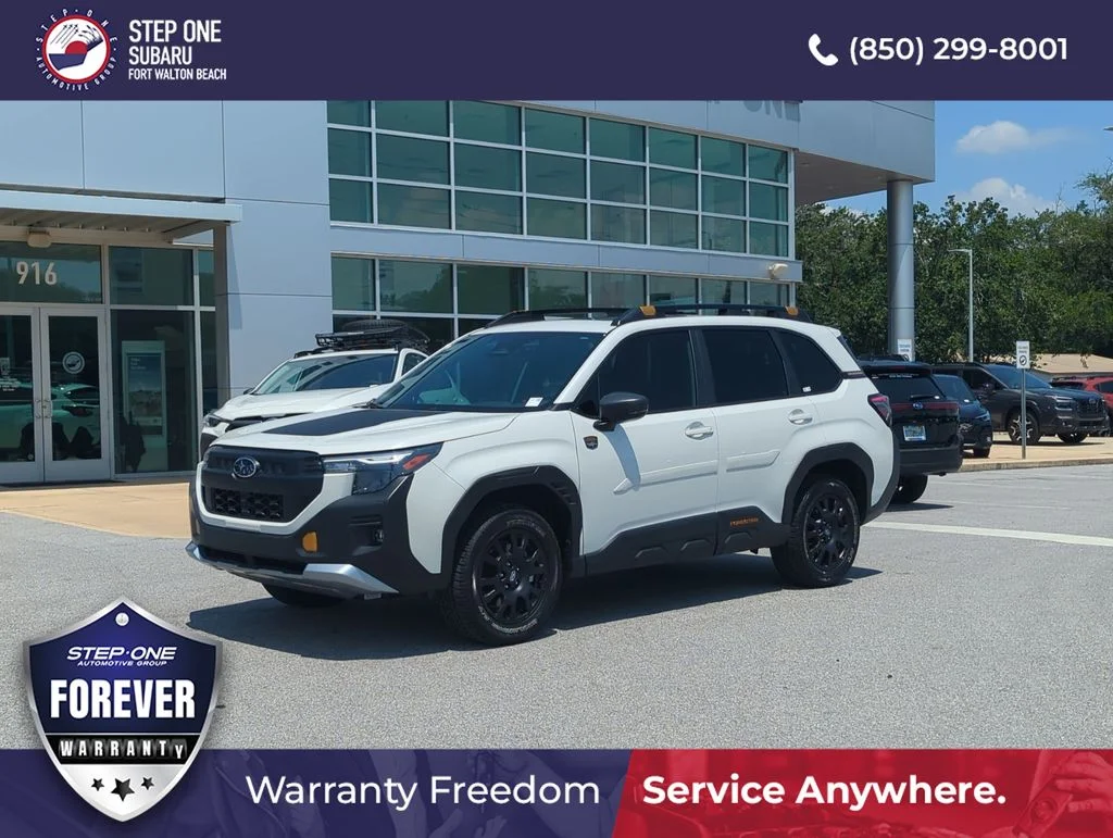 Certified Used 2026 White Subaru Wilderness image 2