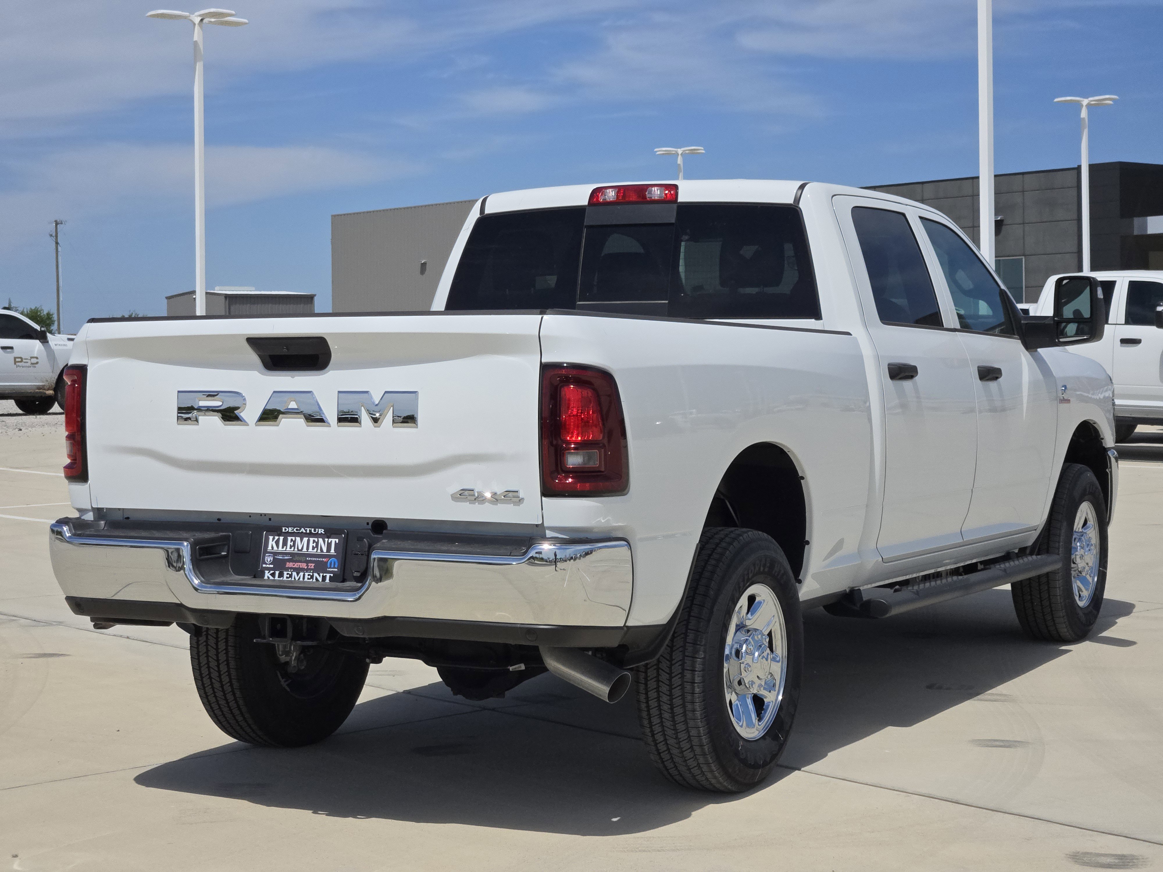 New 2026 Bright White Clear-Coat Exterior Paint RAM Tradesman image 5