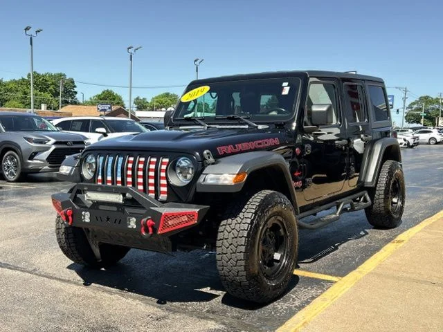 Used 2019 Black Jeep Unlimited Rubicon image 5