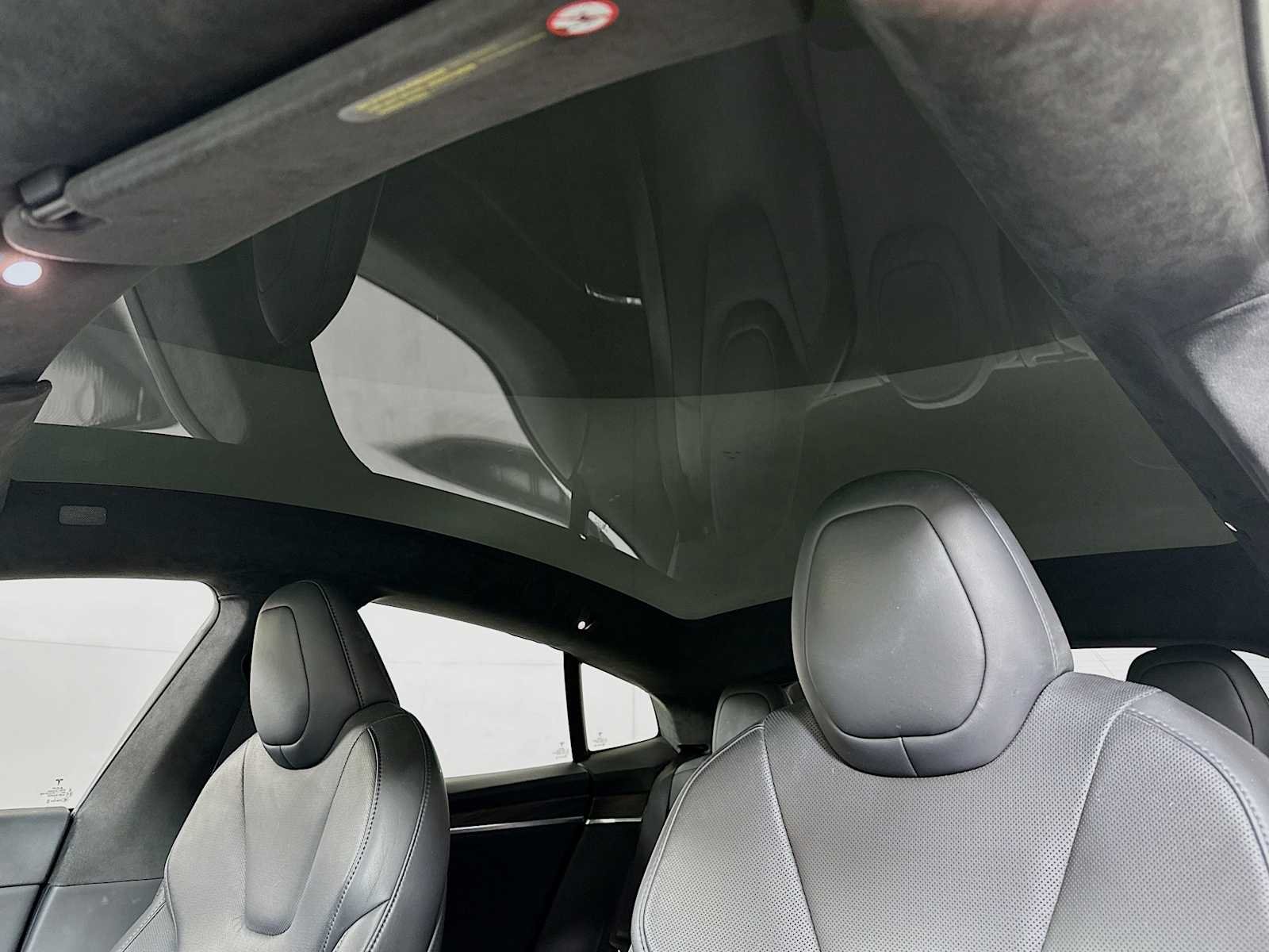 Used 2021 Pearl White Multi-Coat Tesla Plaid image 20