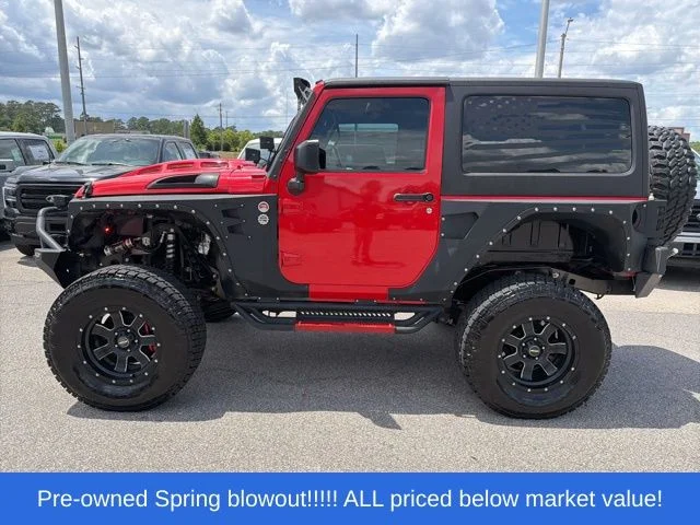 Used 2018 Red Jeep Rubicon Custom Build image 5