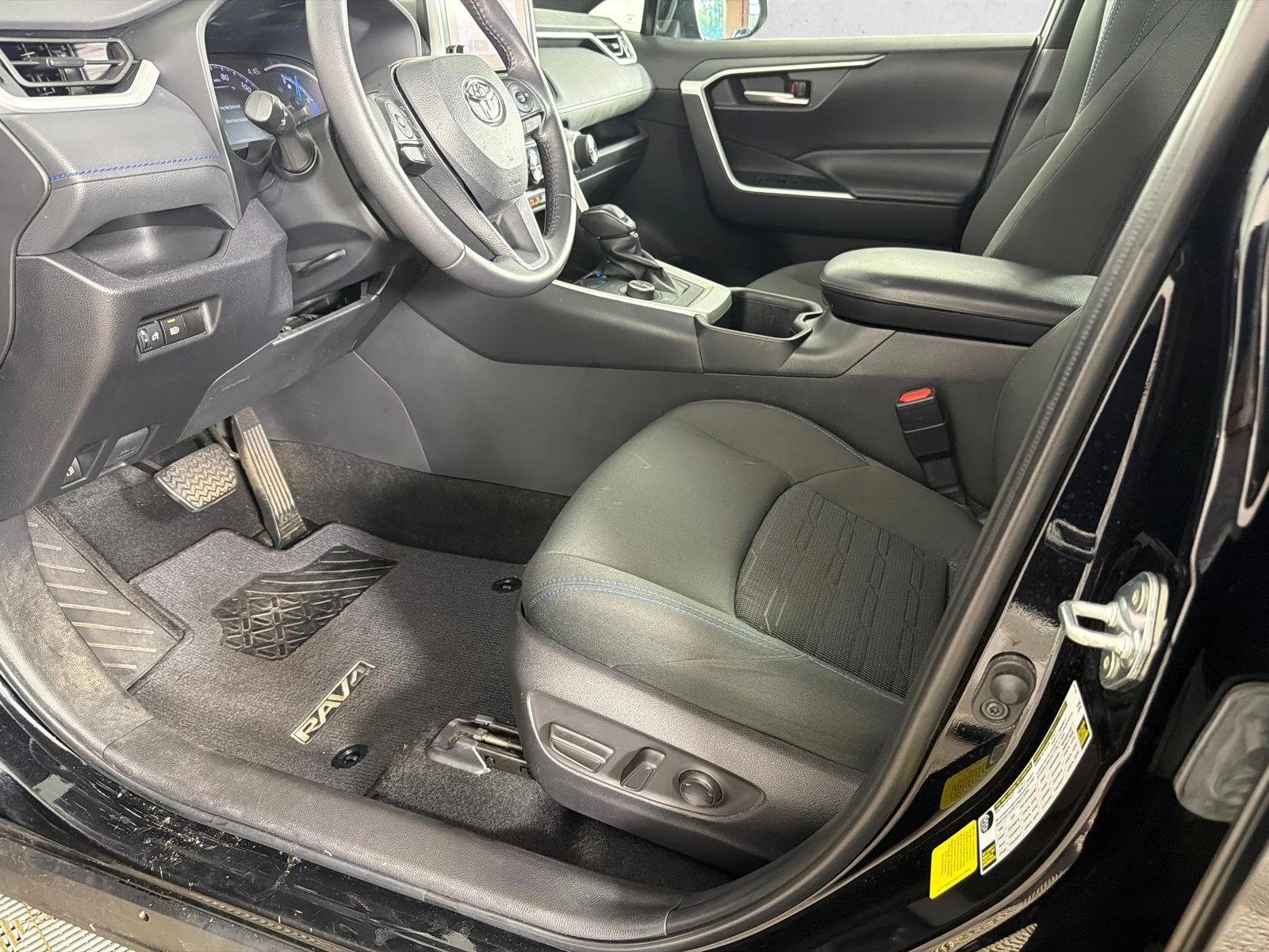 Certified Used 2024 Midnight Black Metallic Toyota Hybrid SE image 9