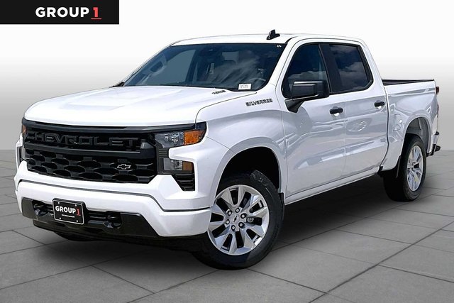 New 2026 Chevrolet Silverado 1500 Custom Rear Wheel Drive Crew Cab