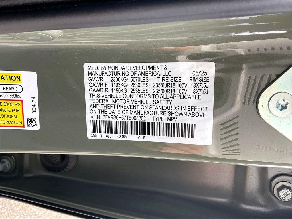 Used 2026 Ash Green Metallic Honda TrailSport image 33