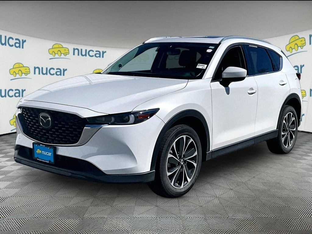 Used 2023 Rhodium White Metallic Mazda 2.5 S Premium Package AWD image 3