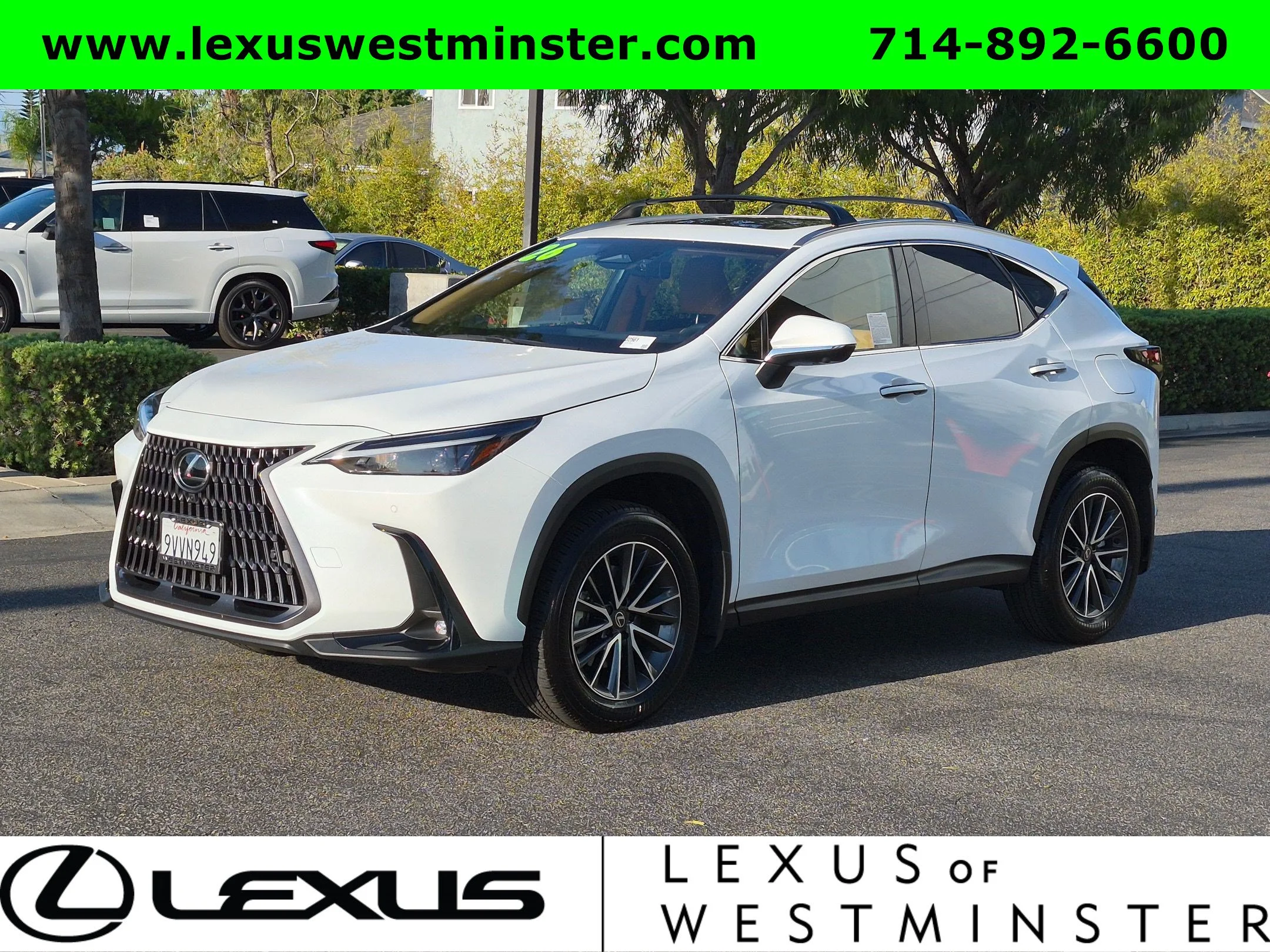 Certified Used 2026 WHITE NOVA GF. Lexus NX 350h Premium image 3