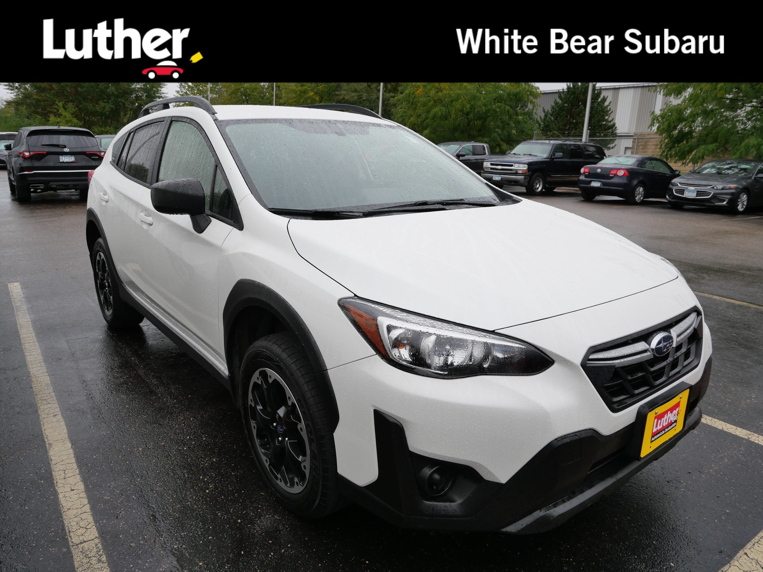 Used 2023 Crystal White Pearl Subaru MT image 1