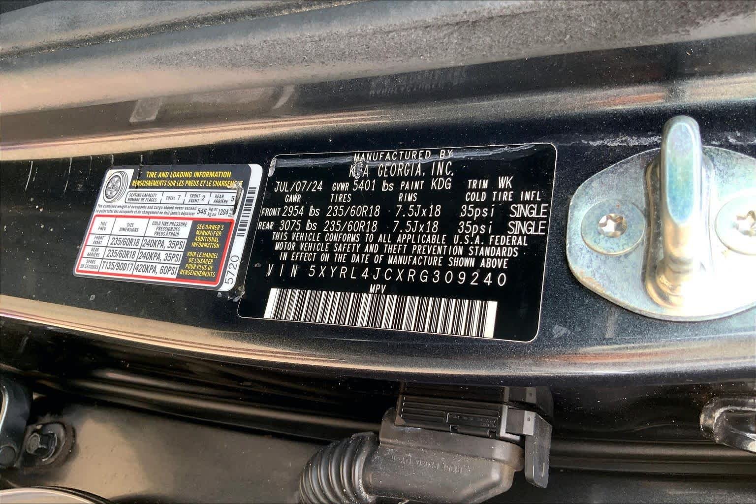 Used 2024 Gravity Grey Kia S image 33
