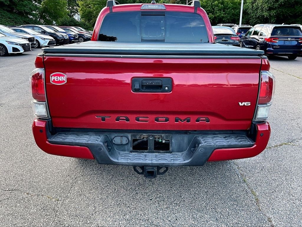 Used 2021 Red Toyota TRD Off-Road image 10