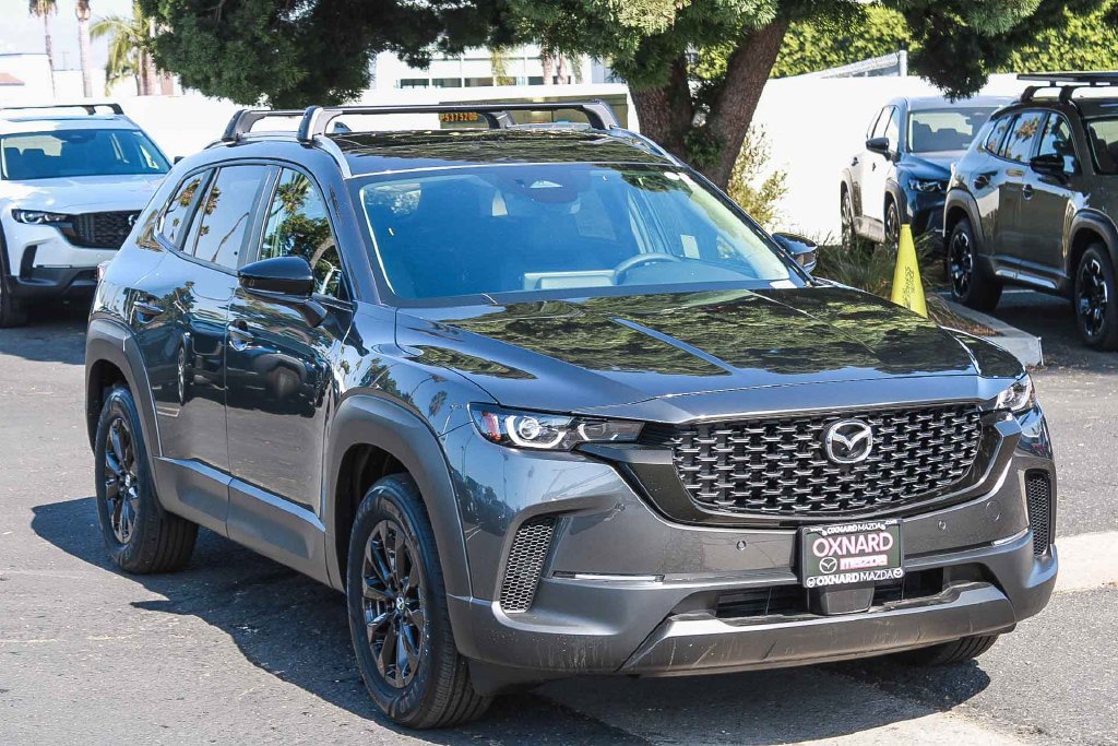 New 2026 Machine Gray Metallic Mazda Preferred AWD image 3