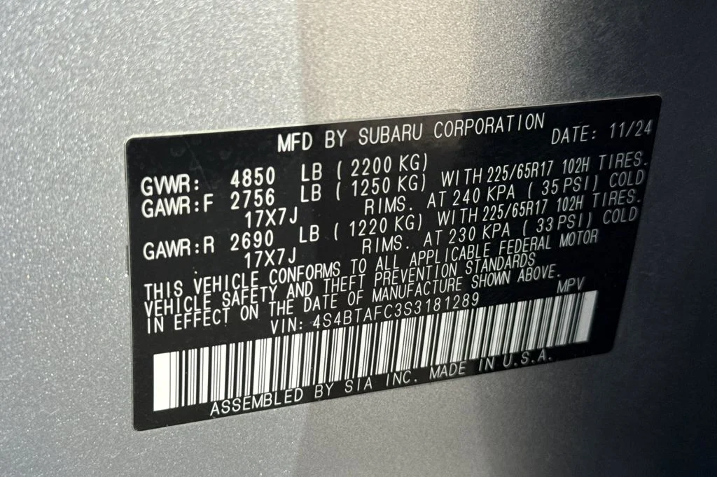 2025 Subaru Outback Premium - Photo 34