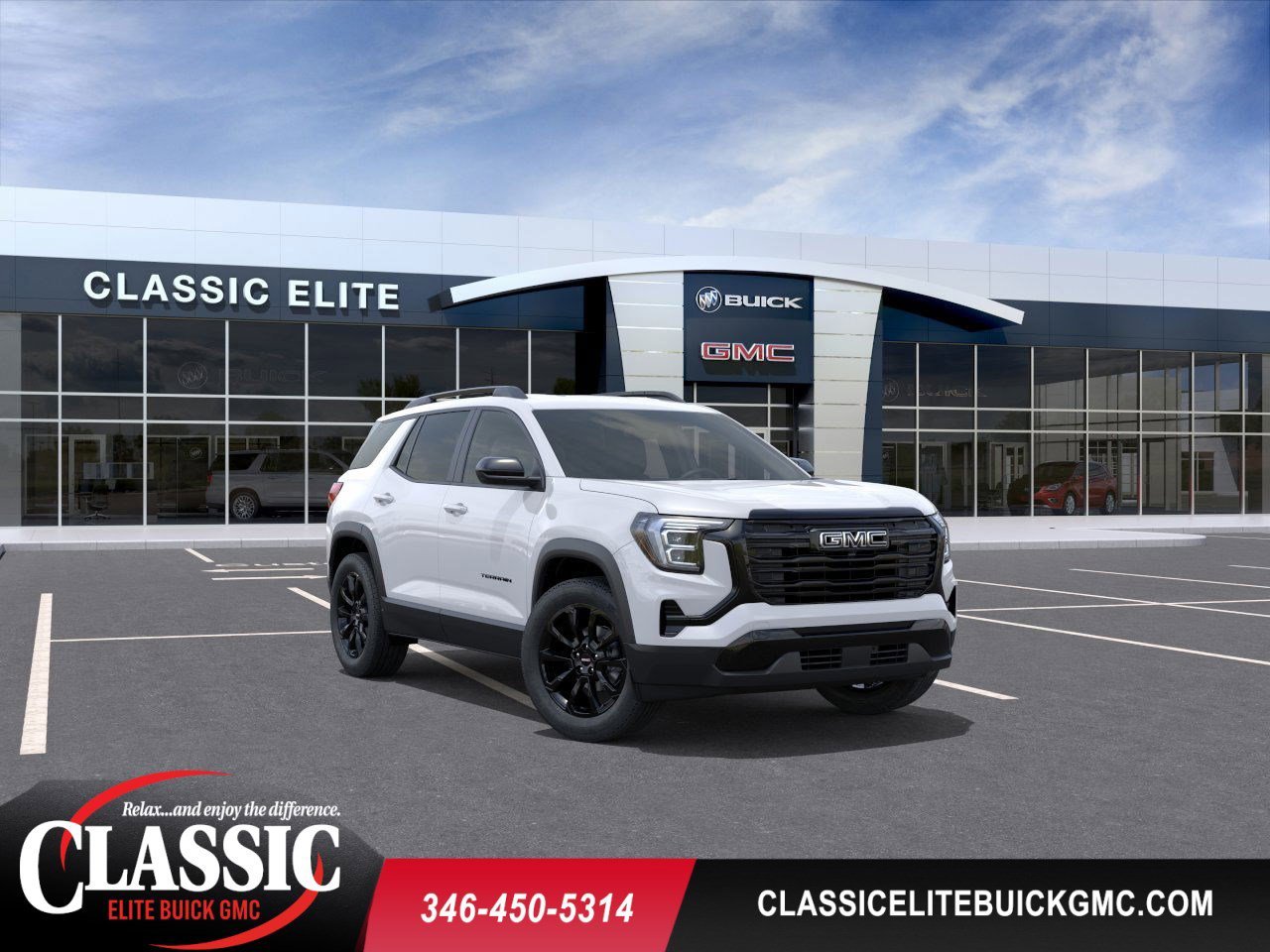 Summit White 2026 GMC Terrain Elevation FWD SUV / Crossover Front-Wheel Drive