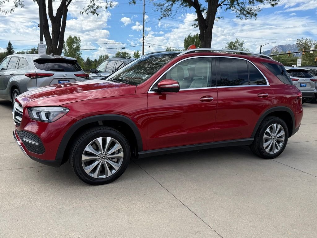 Used 2020 designo Cardinal Red Metallic Mercedes-Benz GLE 450 image 7