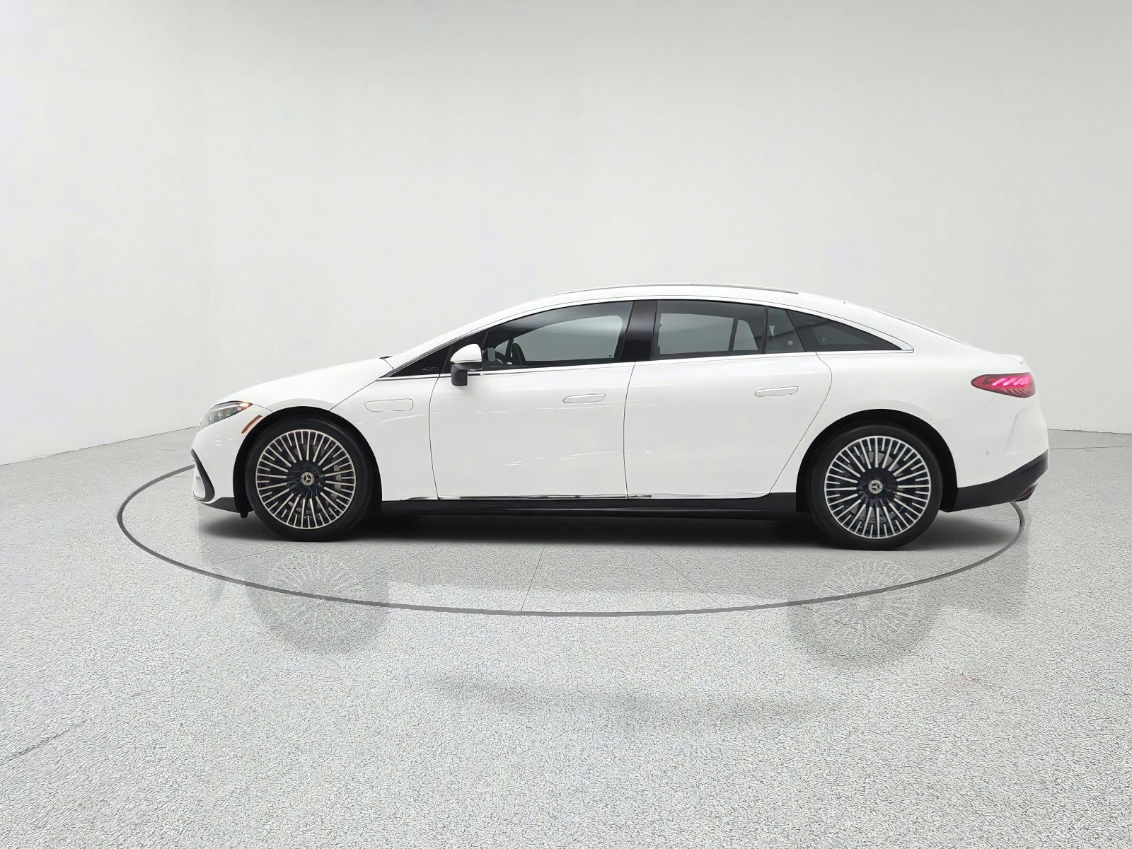 Certified Used 2023 Polar White Mercedes-Benz EQS 450 4MATIC® Sedan image 8