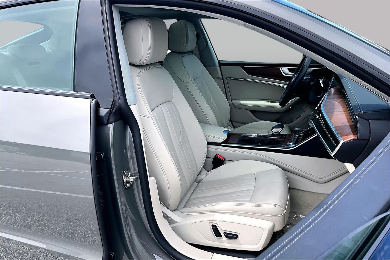 Used 2023 Chronos Gray Metallic Audi Premium Plus image 15