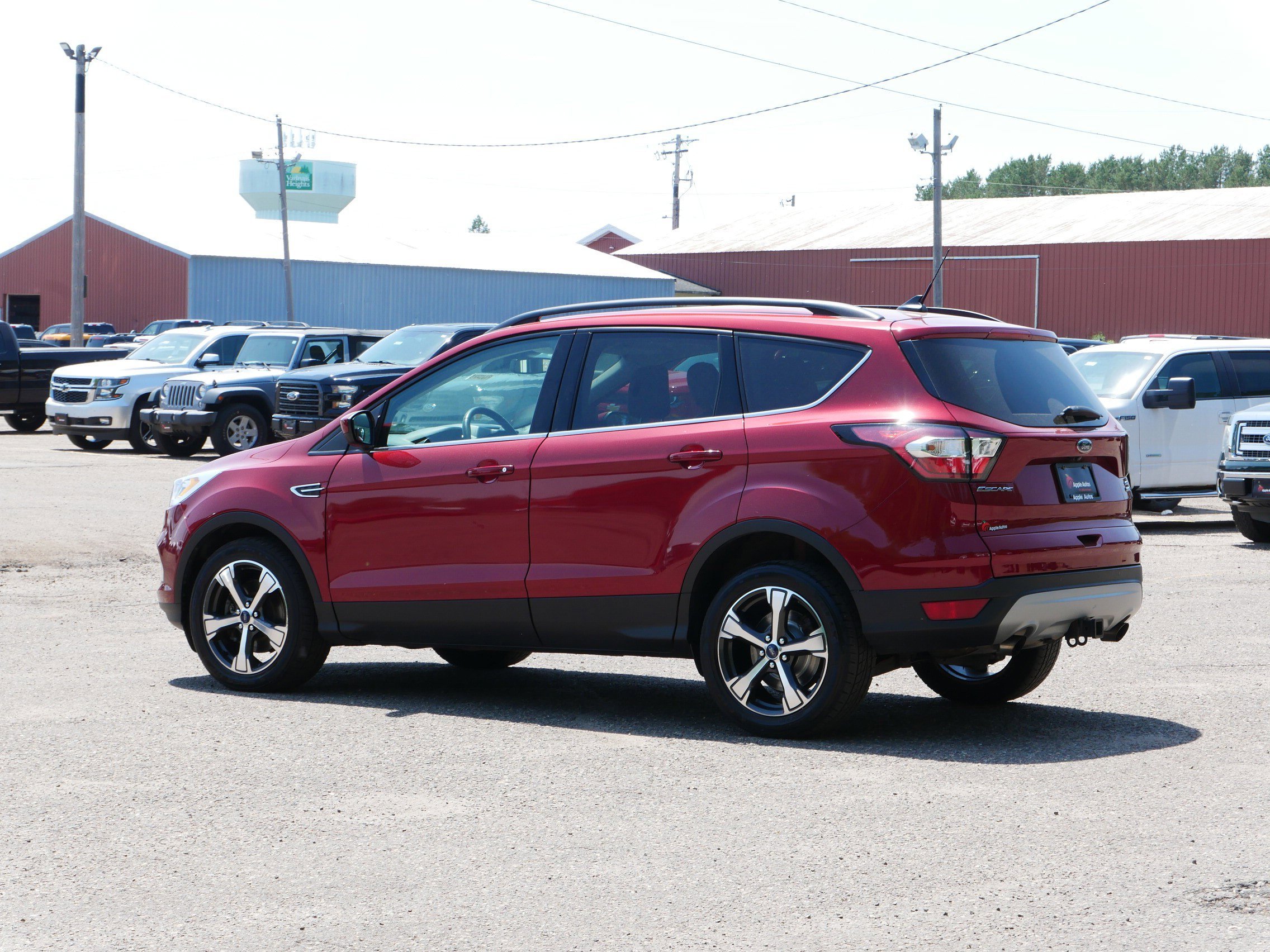 Certified Used 2018 Ruby Red Metallic Tinted Clearcoat Ford SEL image 4