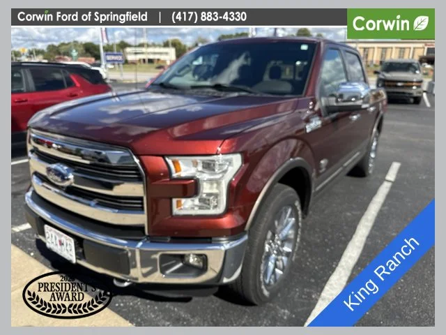 Used 2015 Red Ford King Ranch image 1