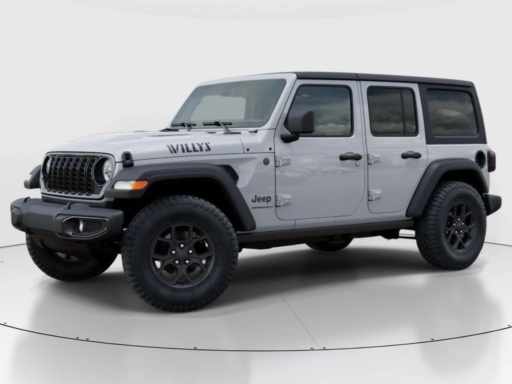New 2026 Bright White Clear-Coat Exterior Paint Jeep Willys image 2