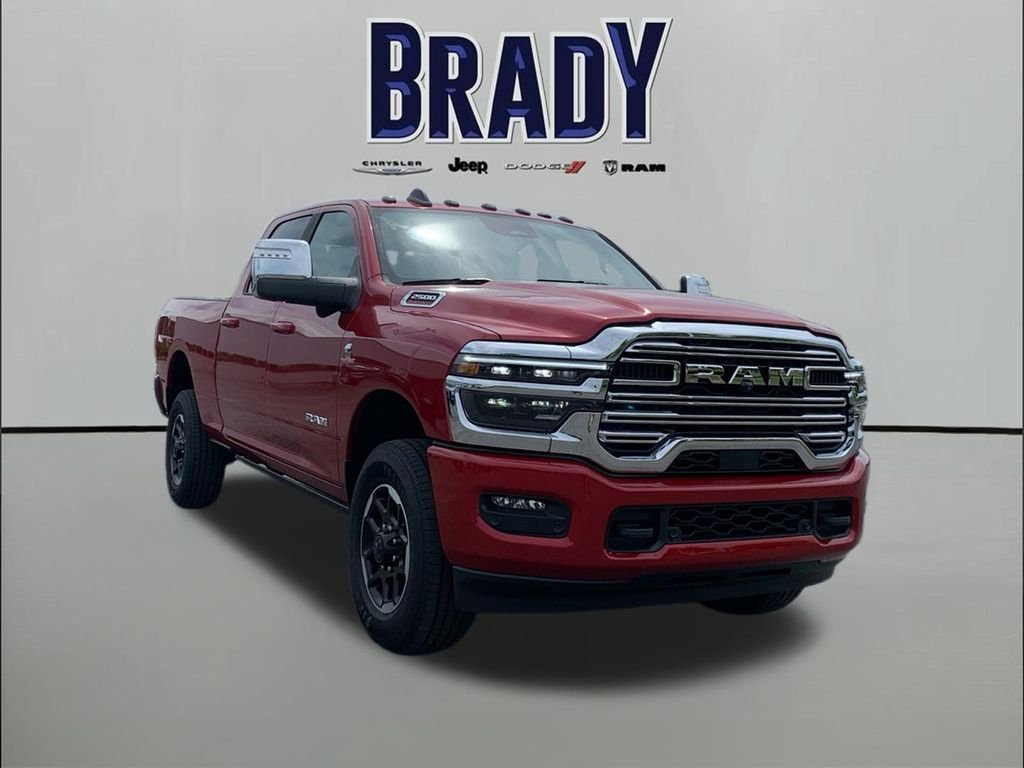 New 2026 Molten Red Pearl-Coat Exterior Paint RAM Laramie image 1