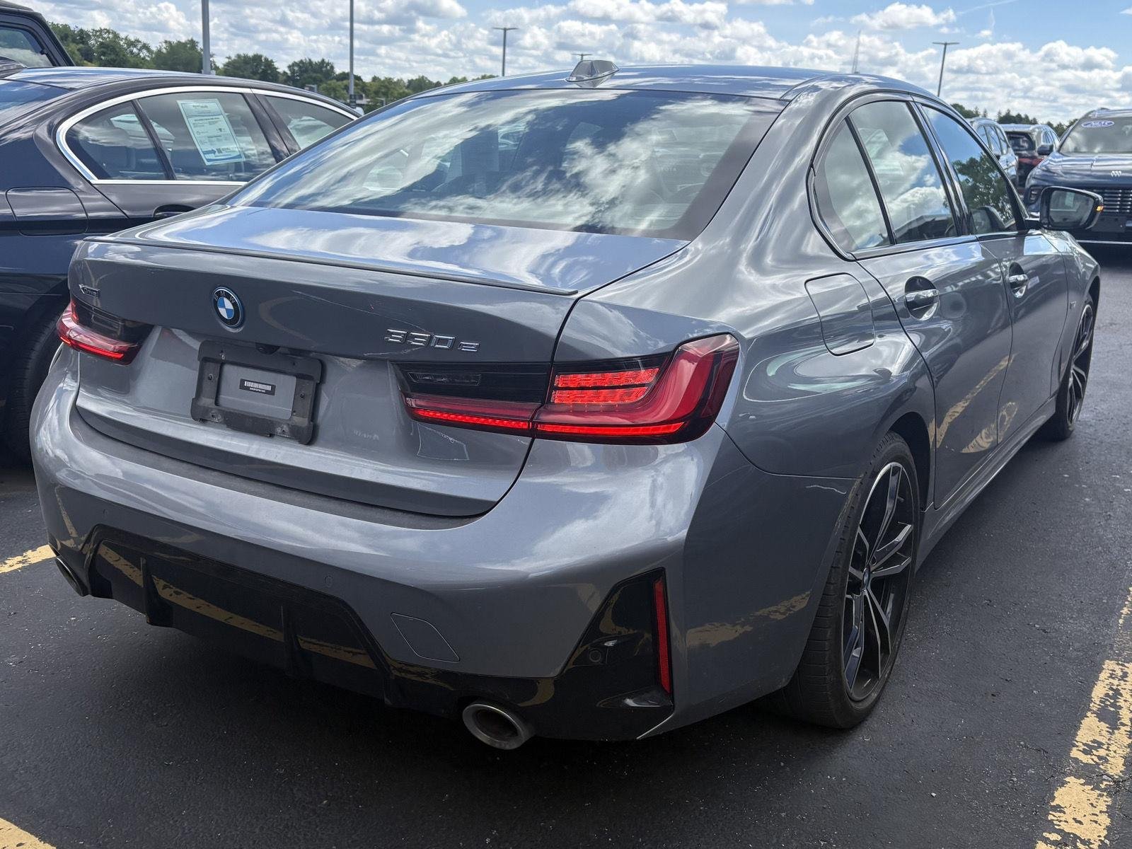 Used 2023 Skyscraper Grey Metallic BMW 330e xDrive image 5