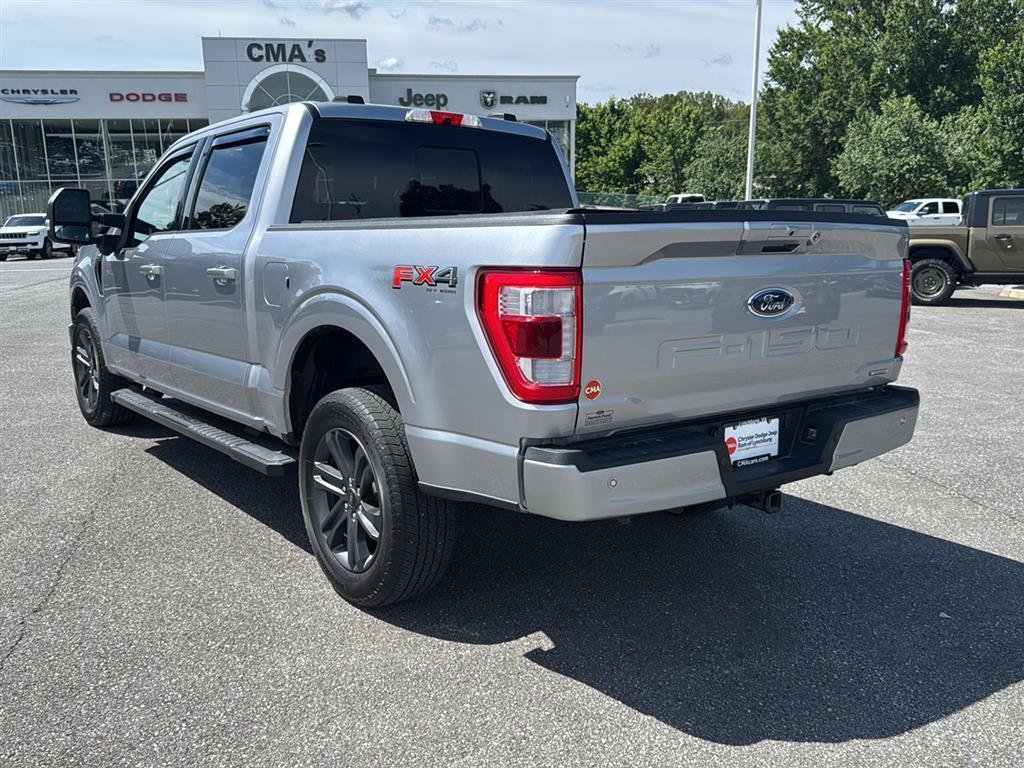 Used 2023 Iconic Silver Ford LARIAT image 4
