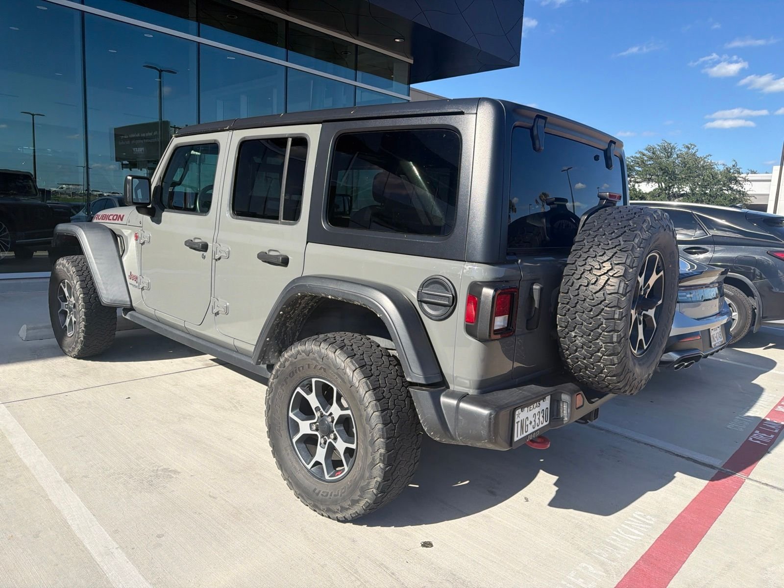 Used 2021 Sting-Gray Clearcoat Jeep Unlimited Rubicon image 6