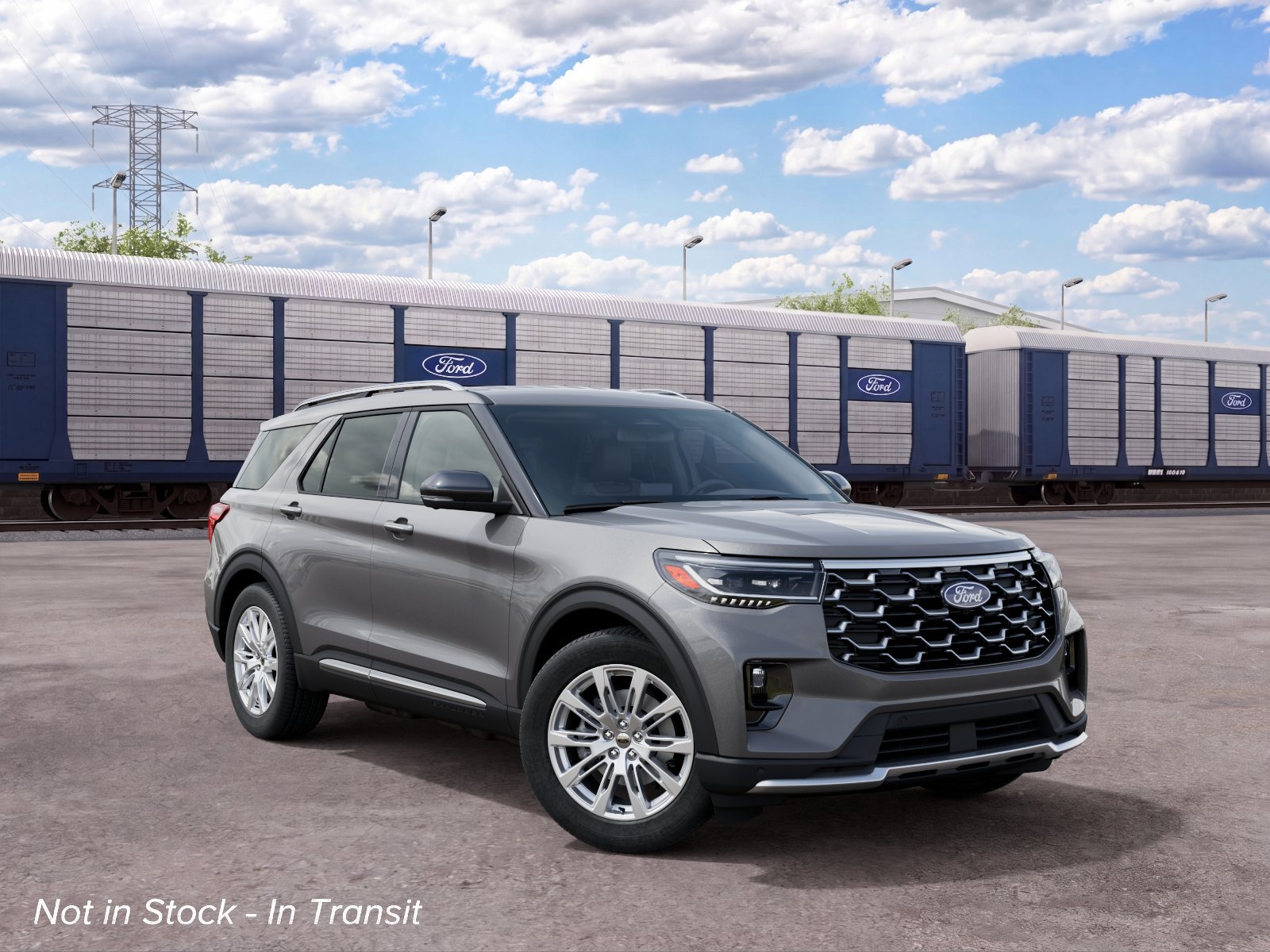 New 2027 Carbonized Gray Metallic Ford Platinum™ image 4